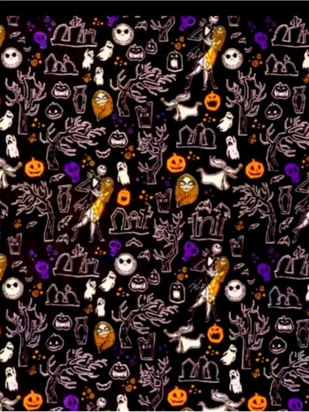 DISNEY NIGHTMARE BEFORE CHRISTMAS PLUSH FLEECE THROW BLANKET JACK & SALLY